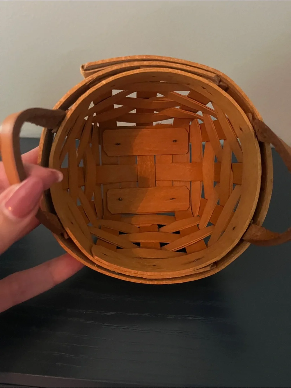 Longaberger woven basket
